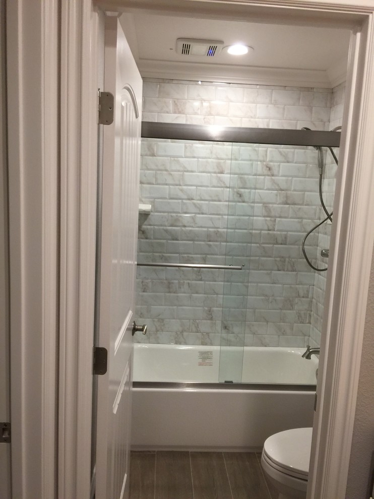 Bathroom - transitional bathroom idea in Orange County
