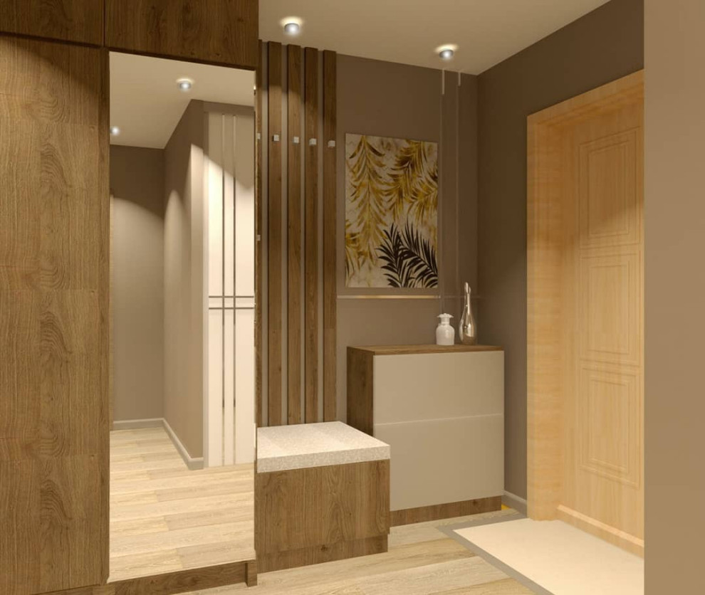 Дизайн-проект квартиры 83 м.кв.,в современном стиле.