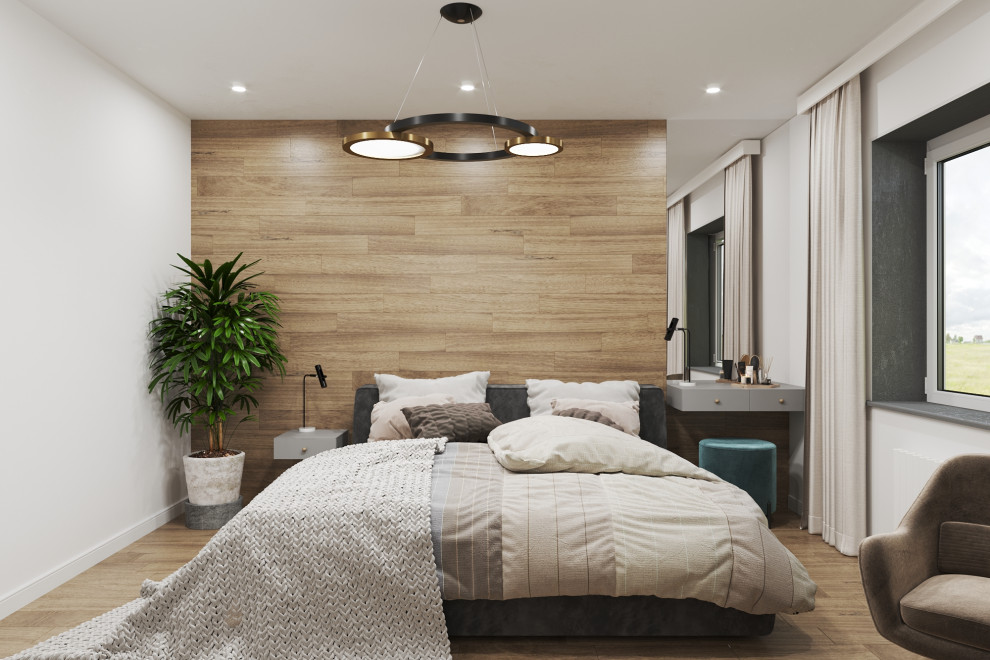 Проект спальни в современном стиле