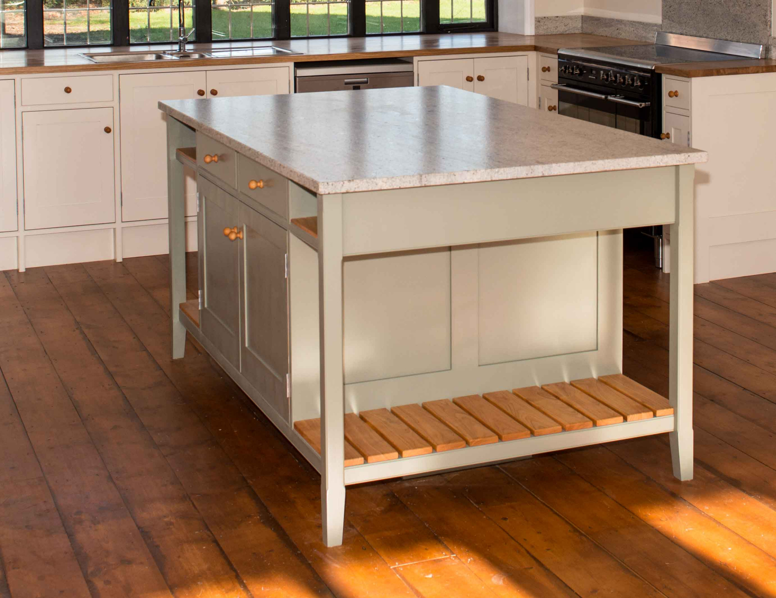 Cherry tree turned into kitchen