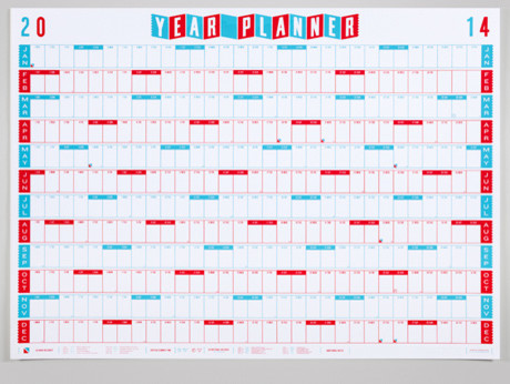 2014 Wall Planner