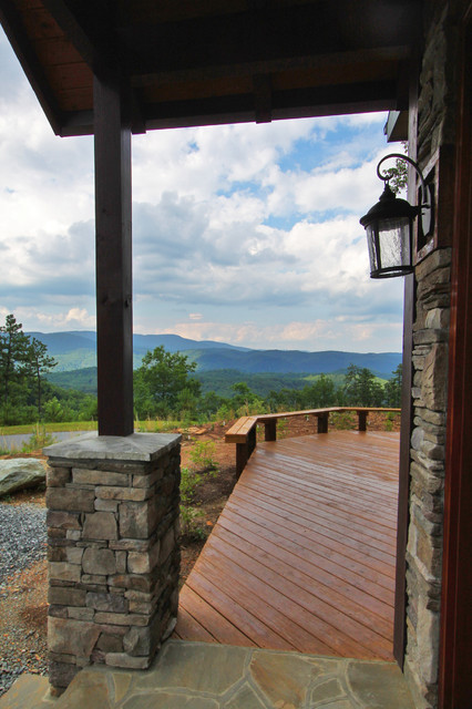 VPC- LEED projects rustic-veranda