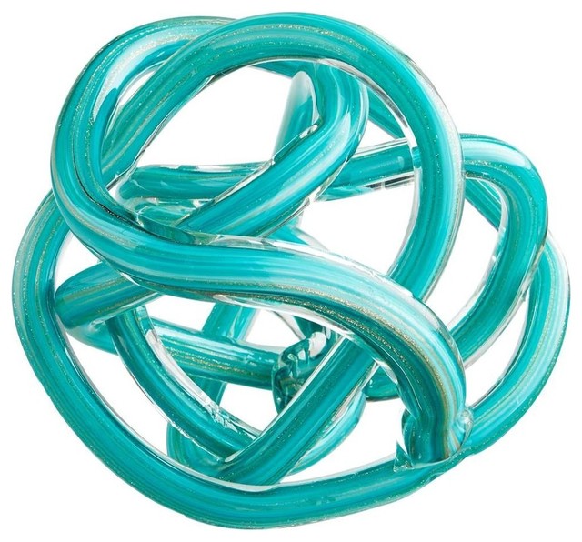 Cyan Design 06731 Tangle Filler, Teal Contemporary Decorative