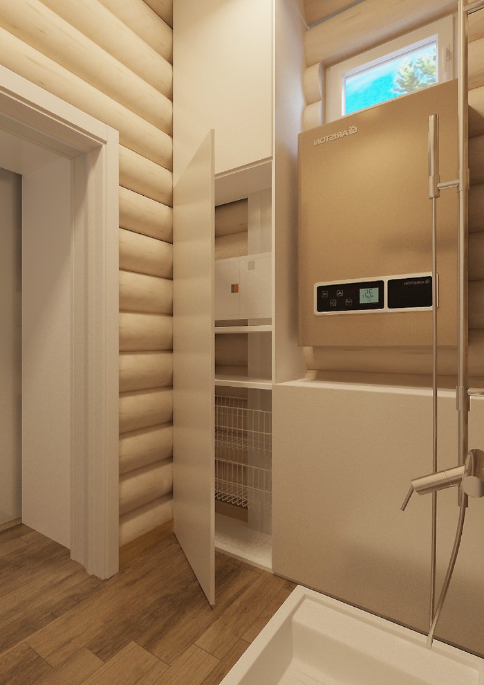 Дизайн деревянного дома в современном стиле, г. Воскресенск Московской области