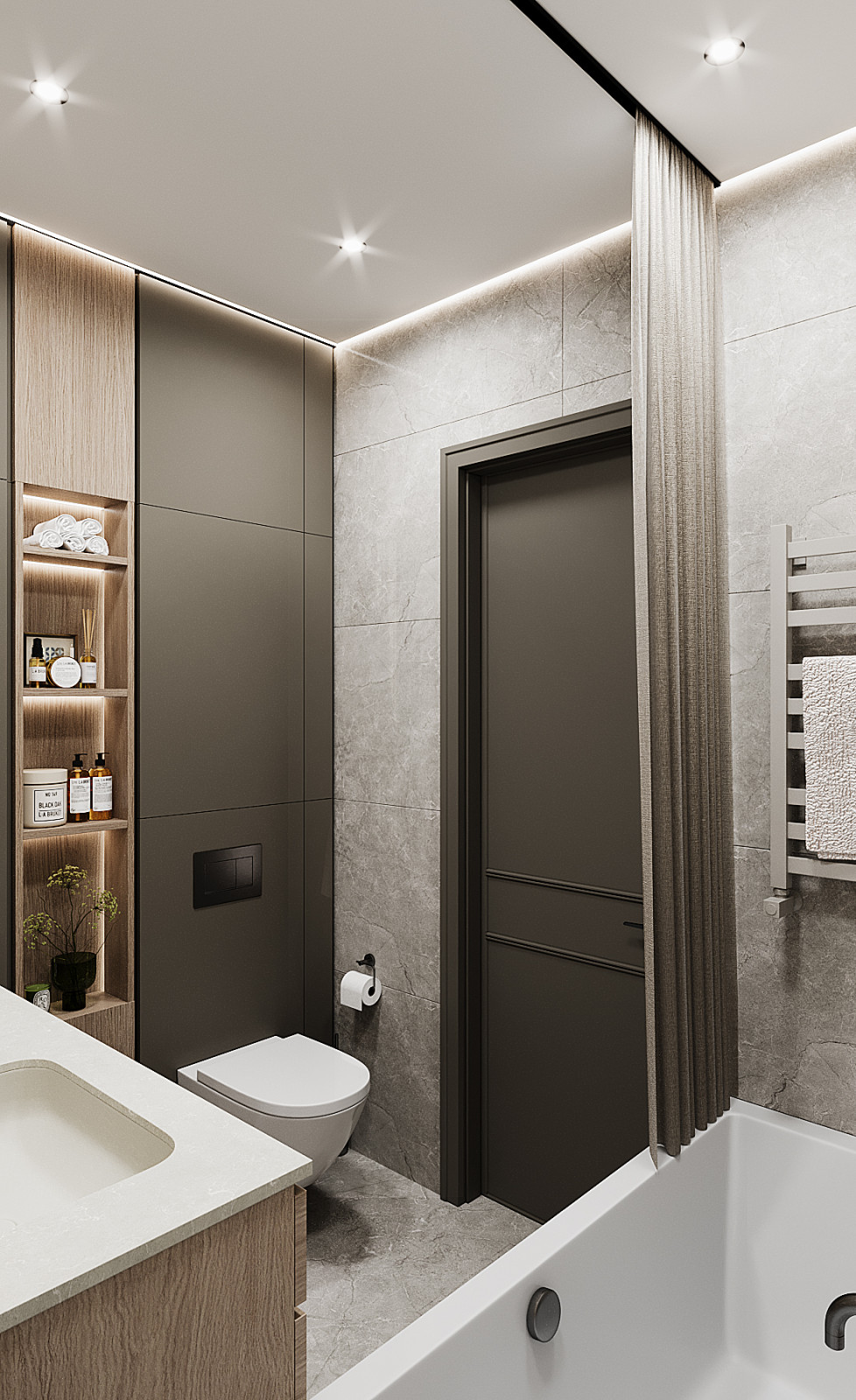 ЖК LEVEL Нагатинский, 1-к квартира 45 кв.м