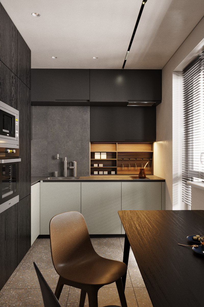 Холостяцкий интерьер