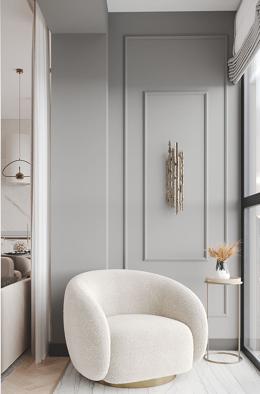 ЖК Квартал Vincent (квартира для юной девушки)