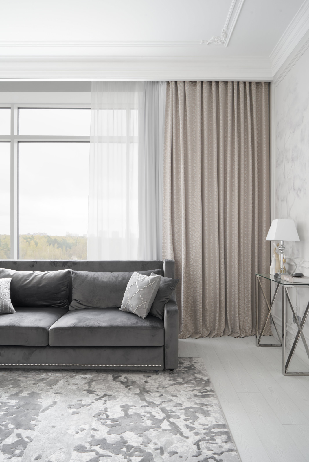 Съёмка текстиля в интерьере