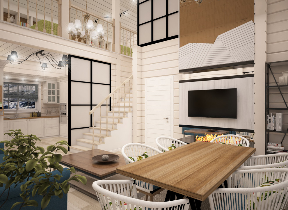 Интерьер загородного дома в с.Курба