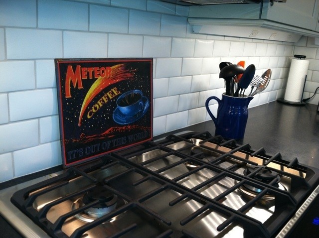 Transitional kitchen photo in Chicago