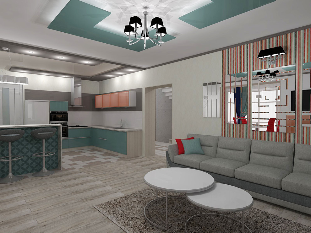 Кухня гостиная