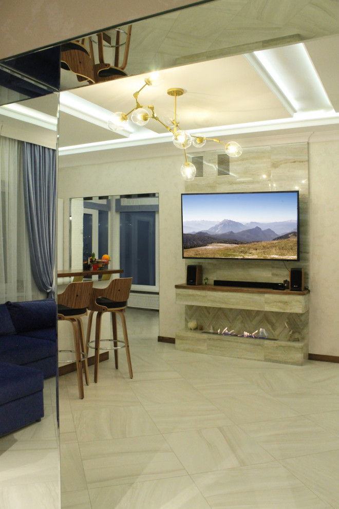 "Природная графика". Реализация проекта интерьера частного дома.