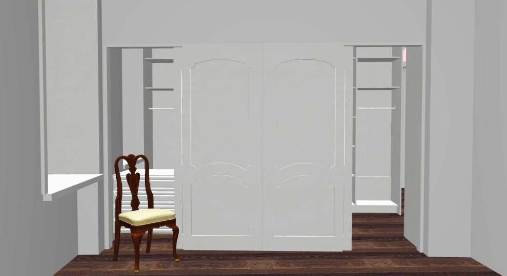 Английский колониальный. Дизайн-проект квартиры в историческом доме 1890 года на