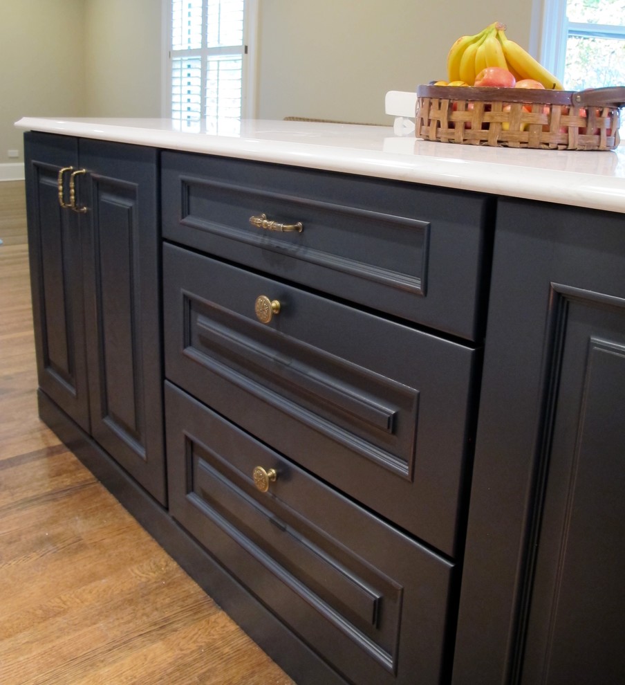 Transitional home design photo in Chicago