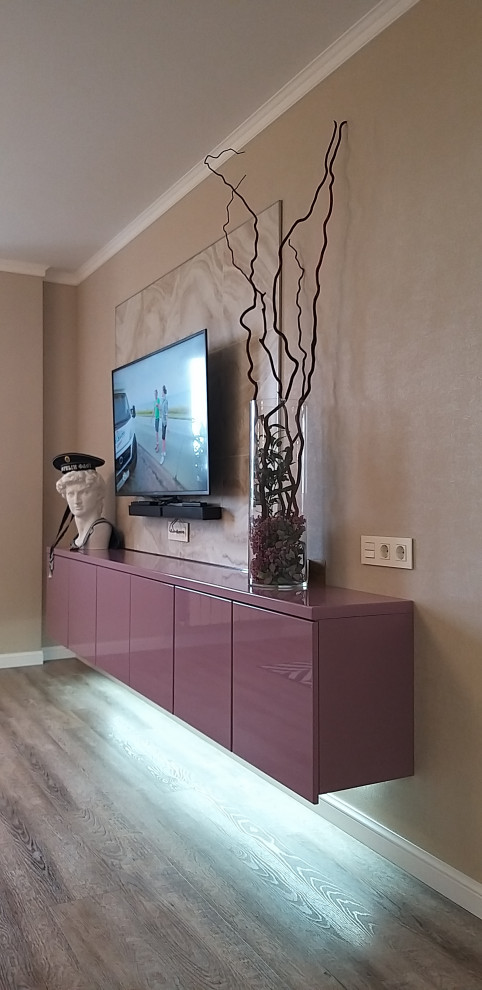 Квартира с яркими акцентами