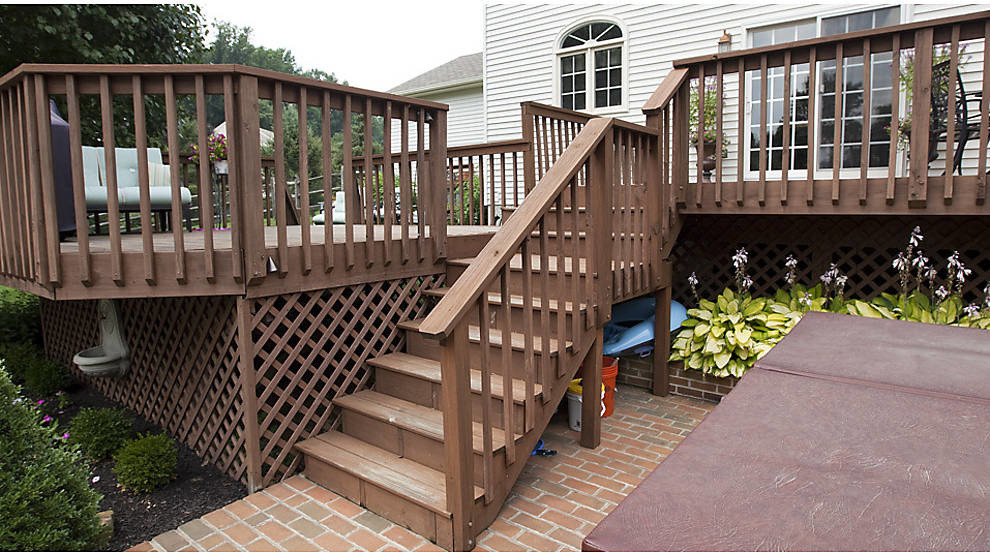 Before and After: Deck Makeover Featuring Trex Transcend | Houzz Forum