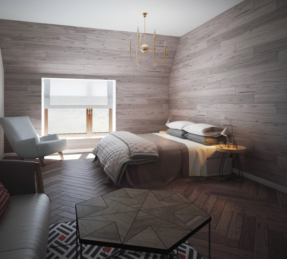 Проект двухэтажного загородного дома