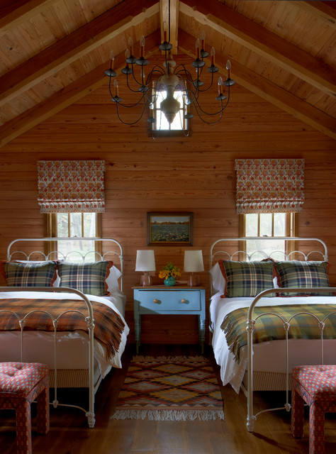 Camp rustikal-schlafzimmer