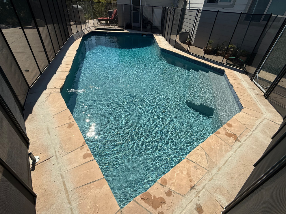 Aqua Blue - Mini Pebble Finish