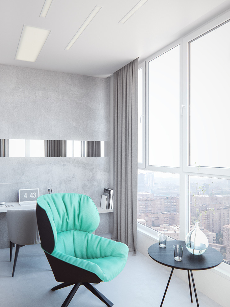 Apartment 80 m2 minimalism style