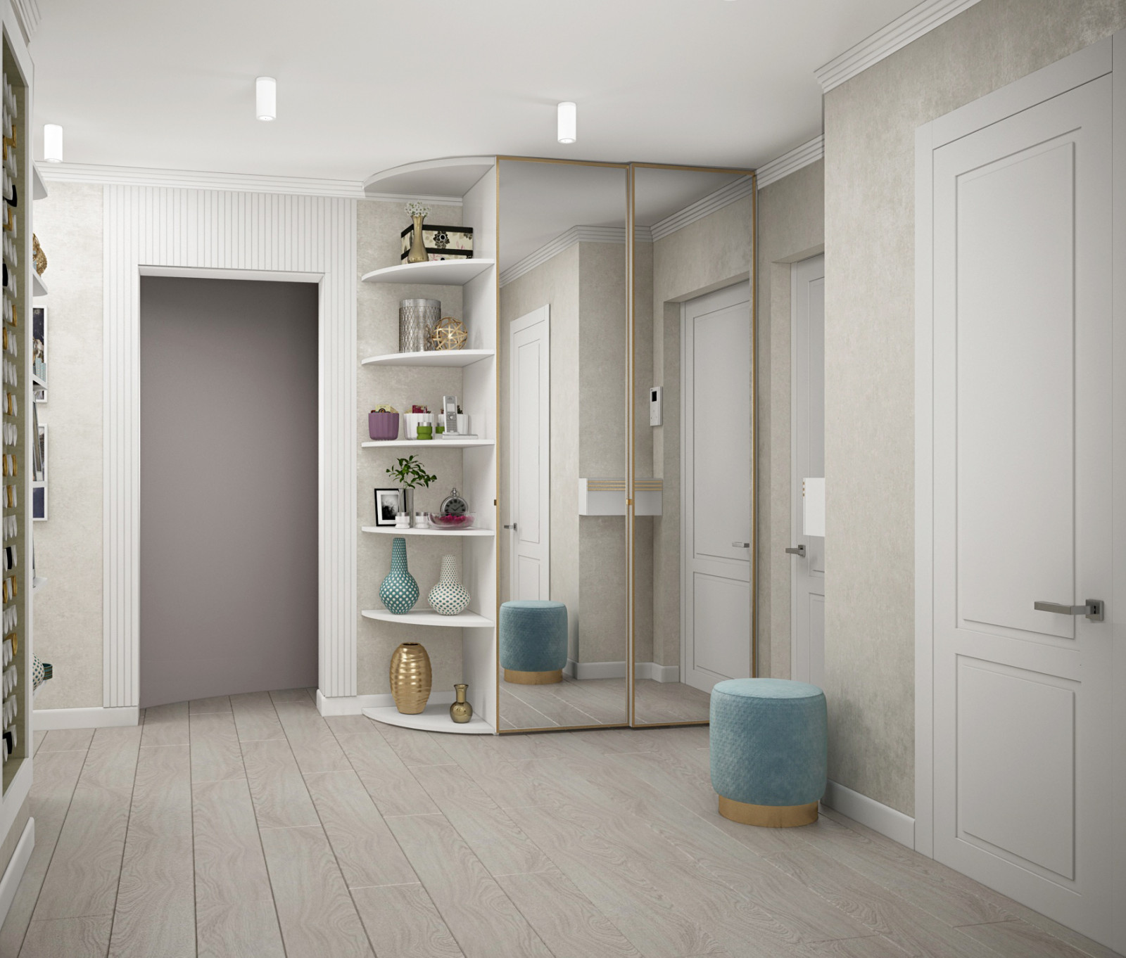 Квартира в стиле Неоклассика