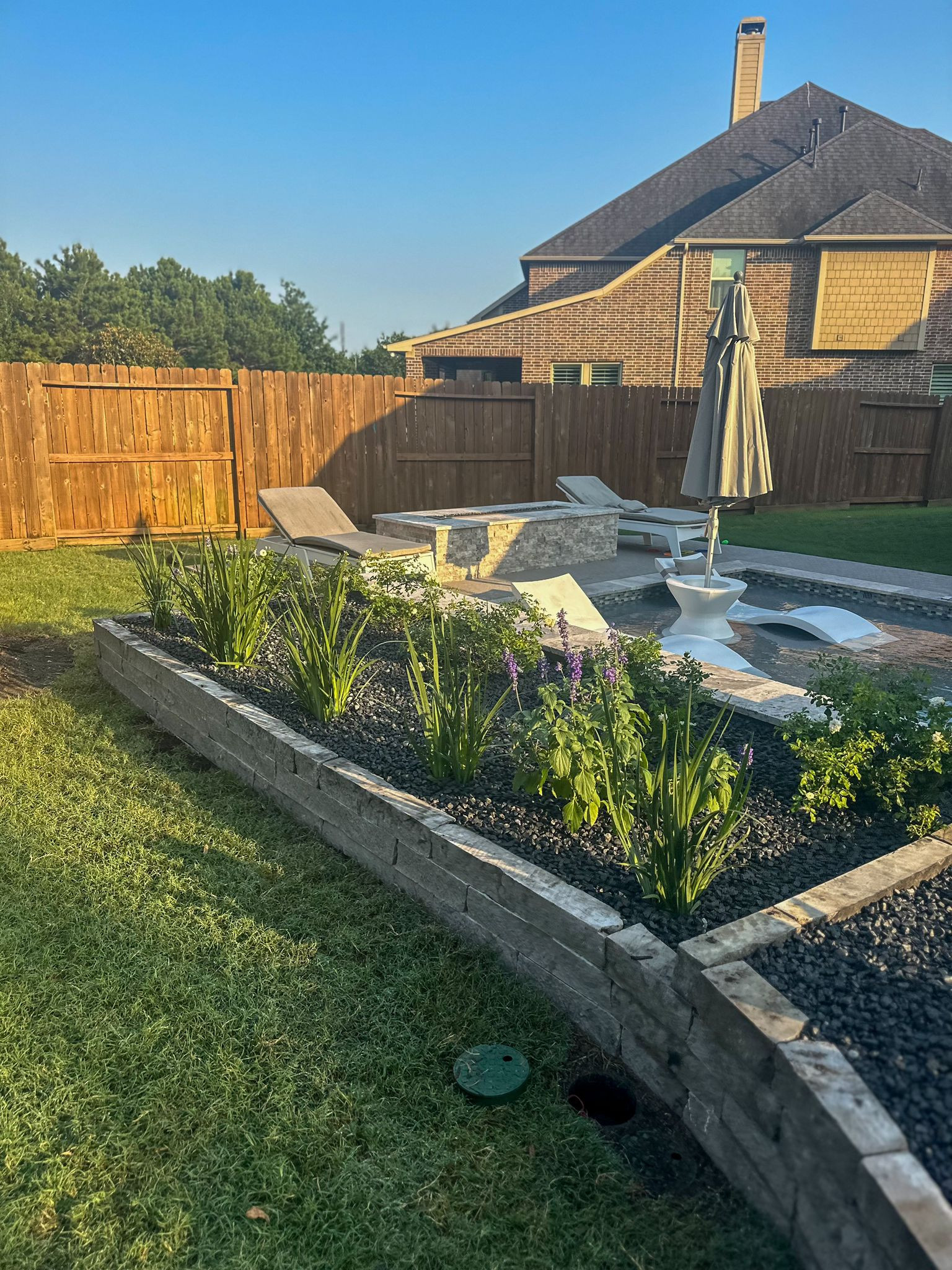 Front and backyard new Landscape!