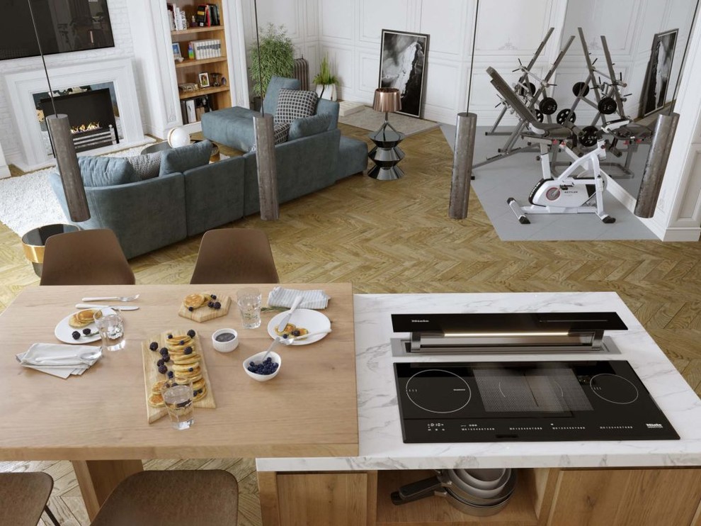 Большая квартира у Финского залива