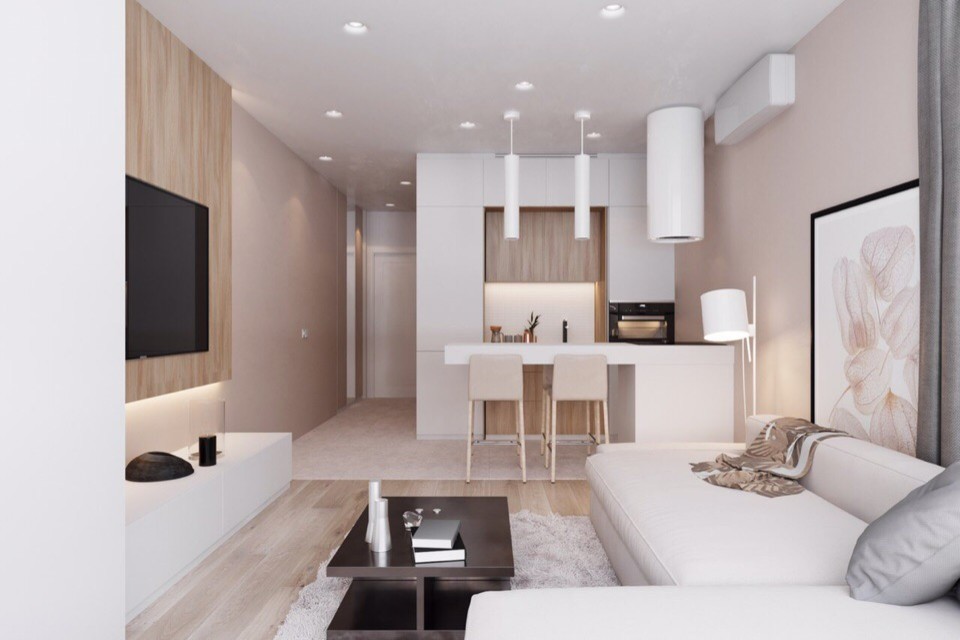 Дизайн гостинной