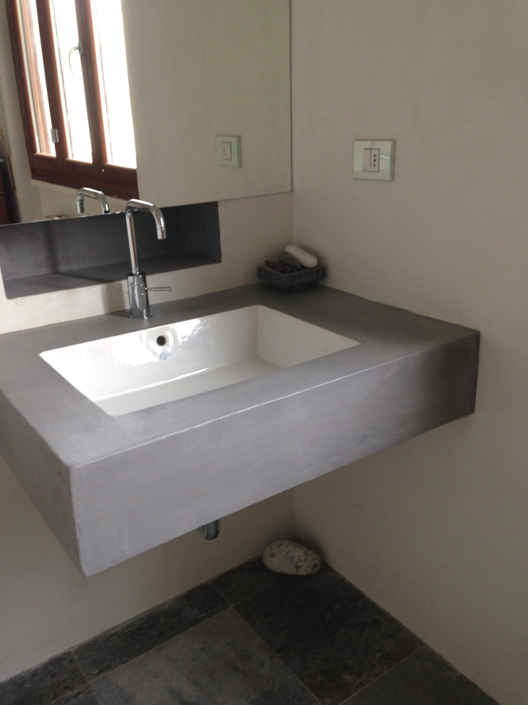 Stanza da Bagno in Beton Cirè