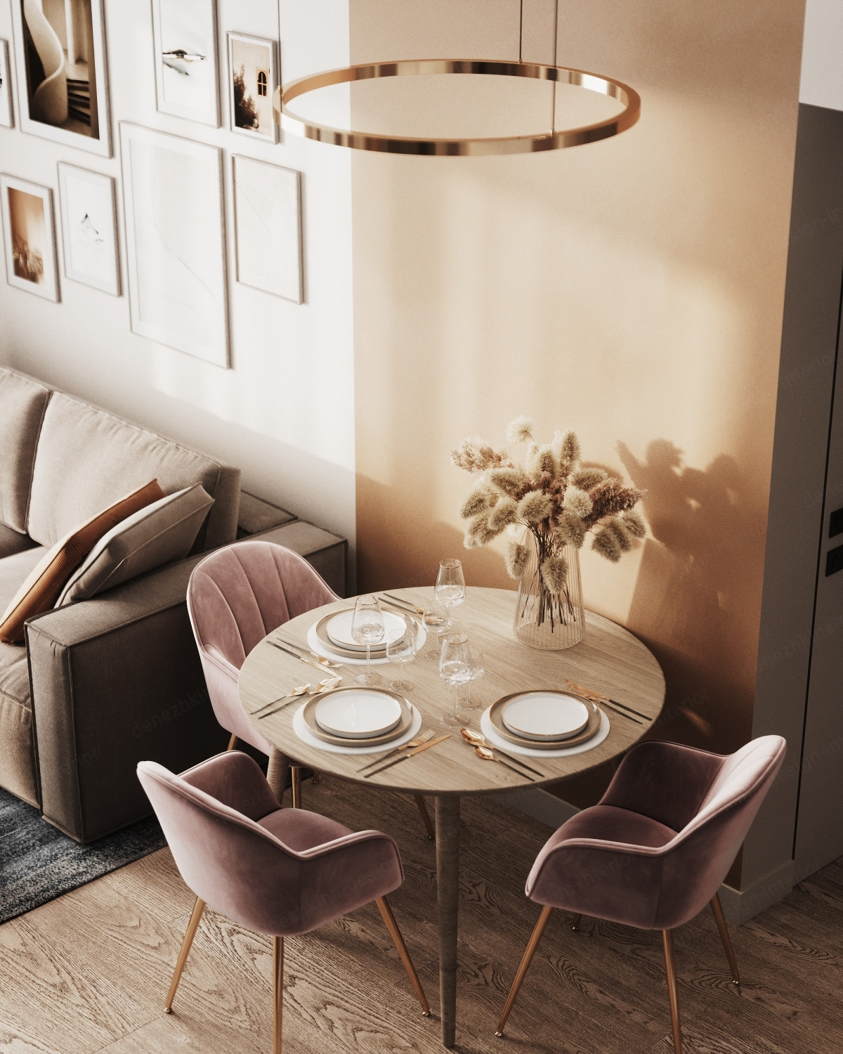 Дизайн проект 3 комнатной квартиры — ул. Руставели