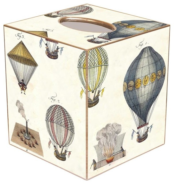 Vintage Box with Balloon