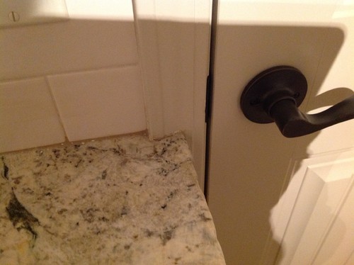 Granite, cabinet, contractor dilemma