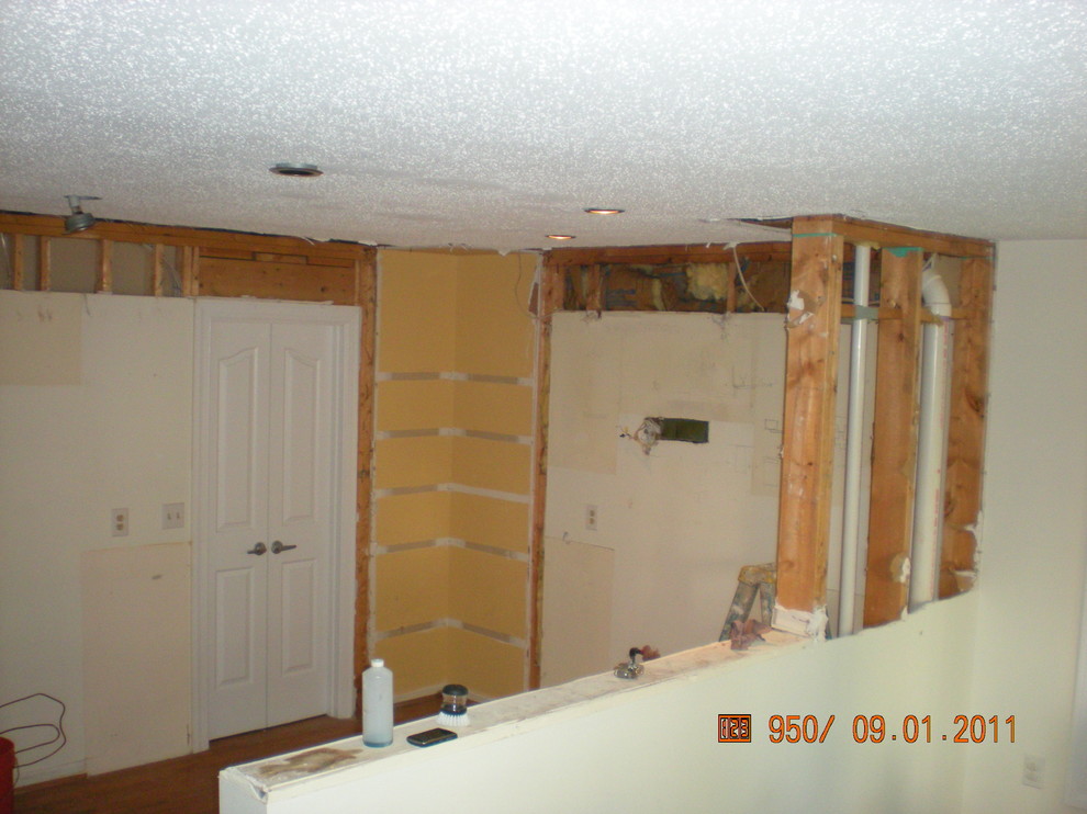 Example of a transitional home design design in DC Metro