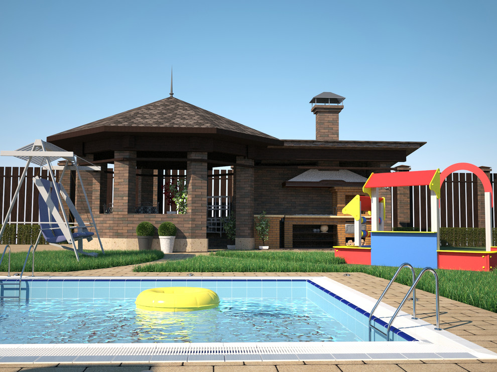 Дом с террасой в г. Ростов-на-Дону