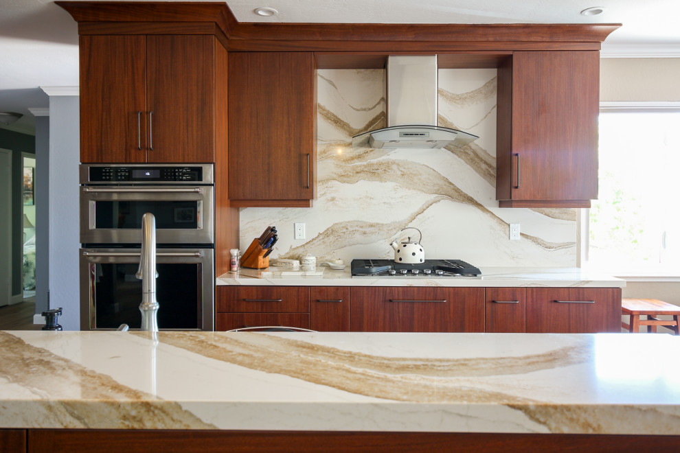 Mahogany Kitchen Makeover