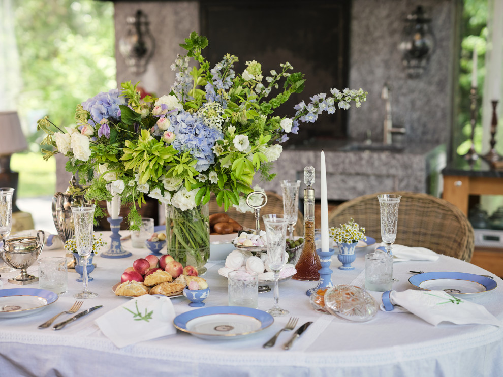 Сервировка «Чаепитие в русском стиле»