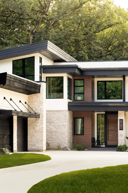 Cheyenne Trail moderne-hus-og-facade