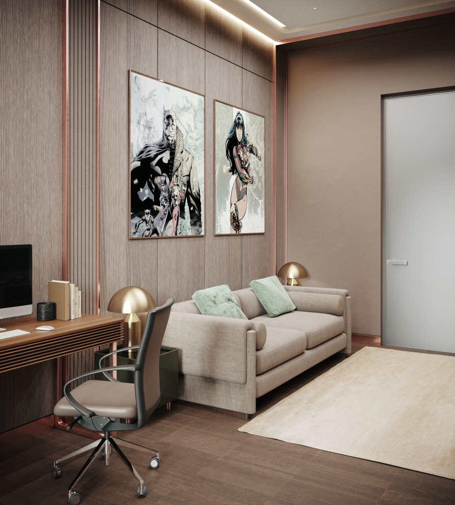 Дизайн интерьера загородного дома в поселке «Лесной простор»