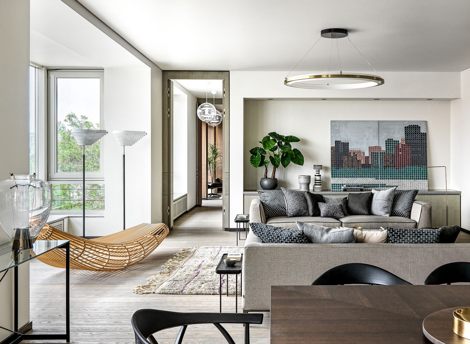 Apartment in Moscow by project Lazzaro Raboni