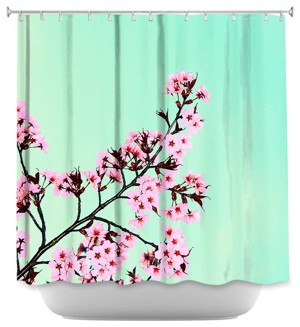 Shower Curtain Unique from DiaNoche Designs - Green Honey