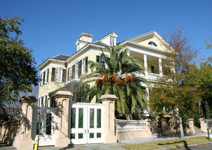 Photo of a traditional exterior in Charleston.