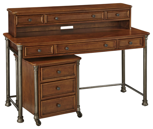Home Styles The Orleans Executive Desk Hutch And Mobile File
