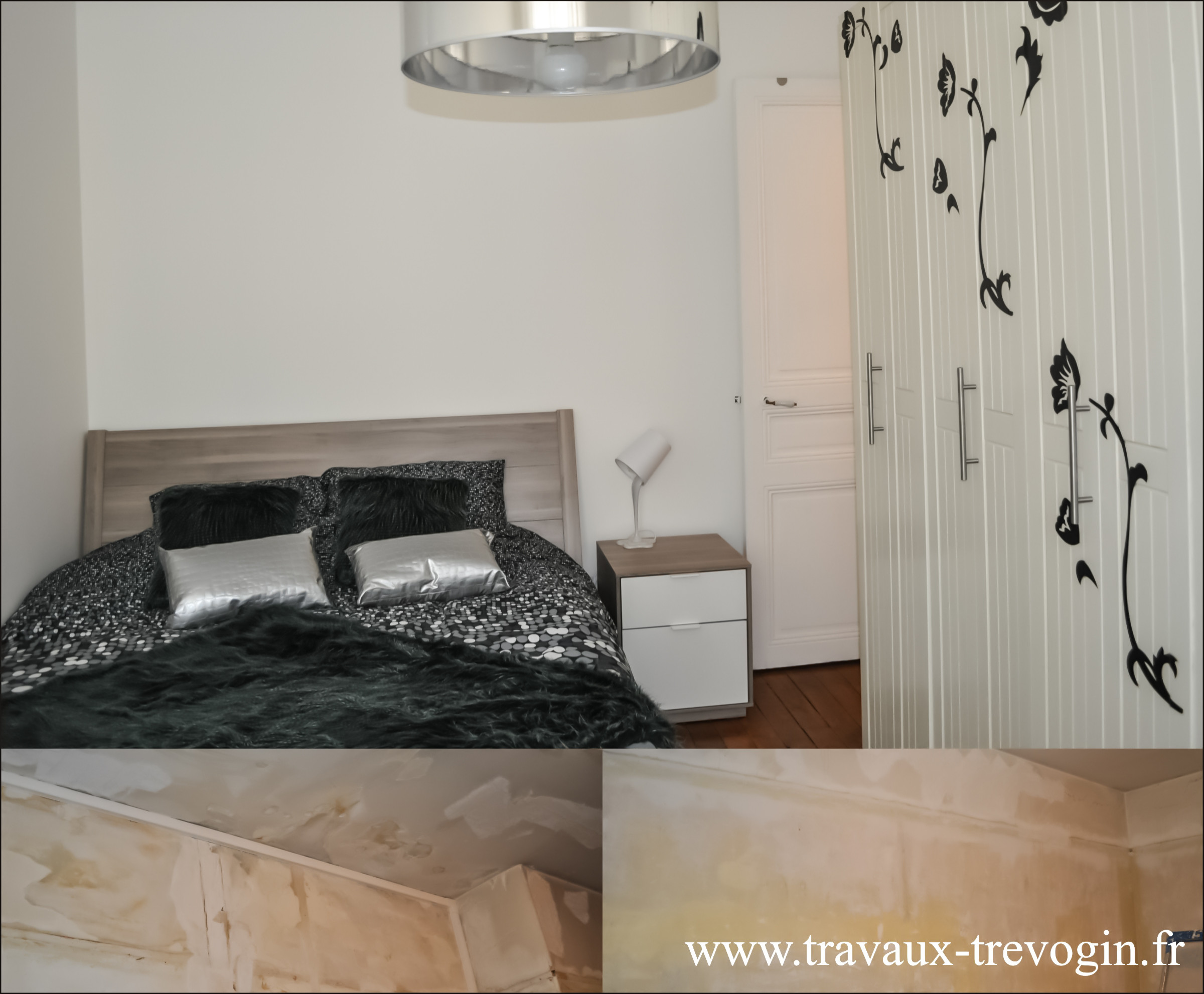 Appartement 75018 après dégâts des eaux