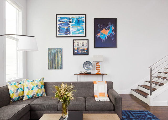 All about Art contemporary-vardagsrum