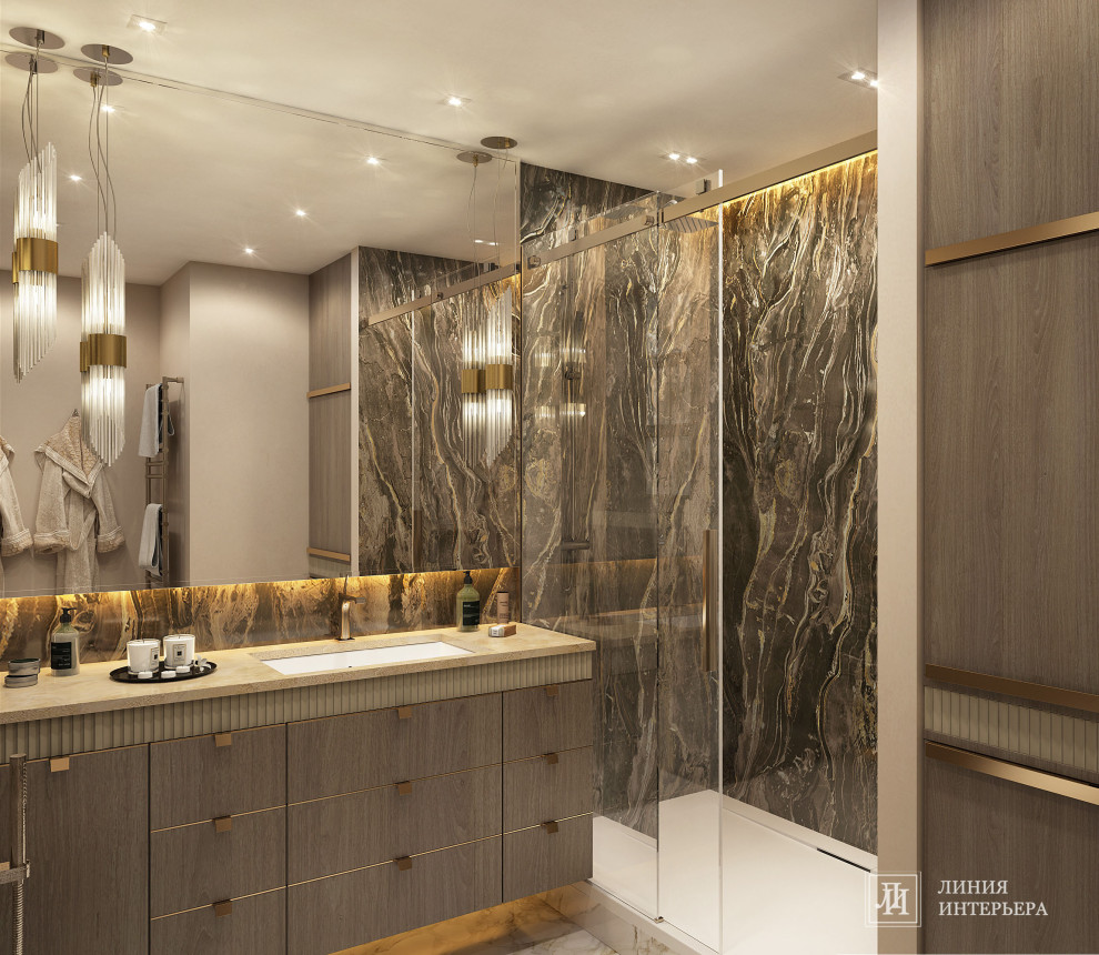 Дизайн интерьера 2-х уровневой квартиры