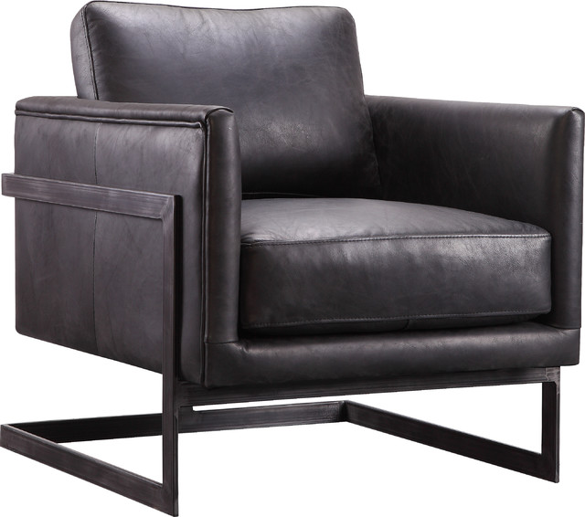 Luxe Club Chair Industrial Armchairs And Accent Chairs by HedgeApple