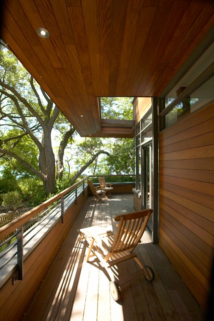 Restingvessel Residence contemporaneo-terraza-y-balcon