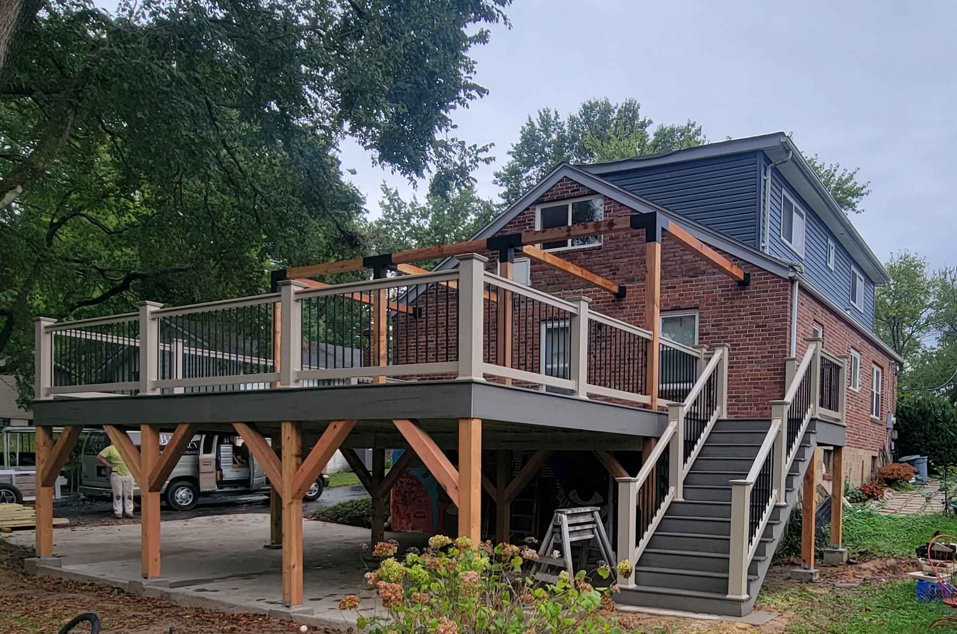 Webster Groves Deck, Patio, and Storage