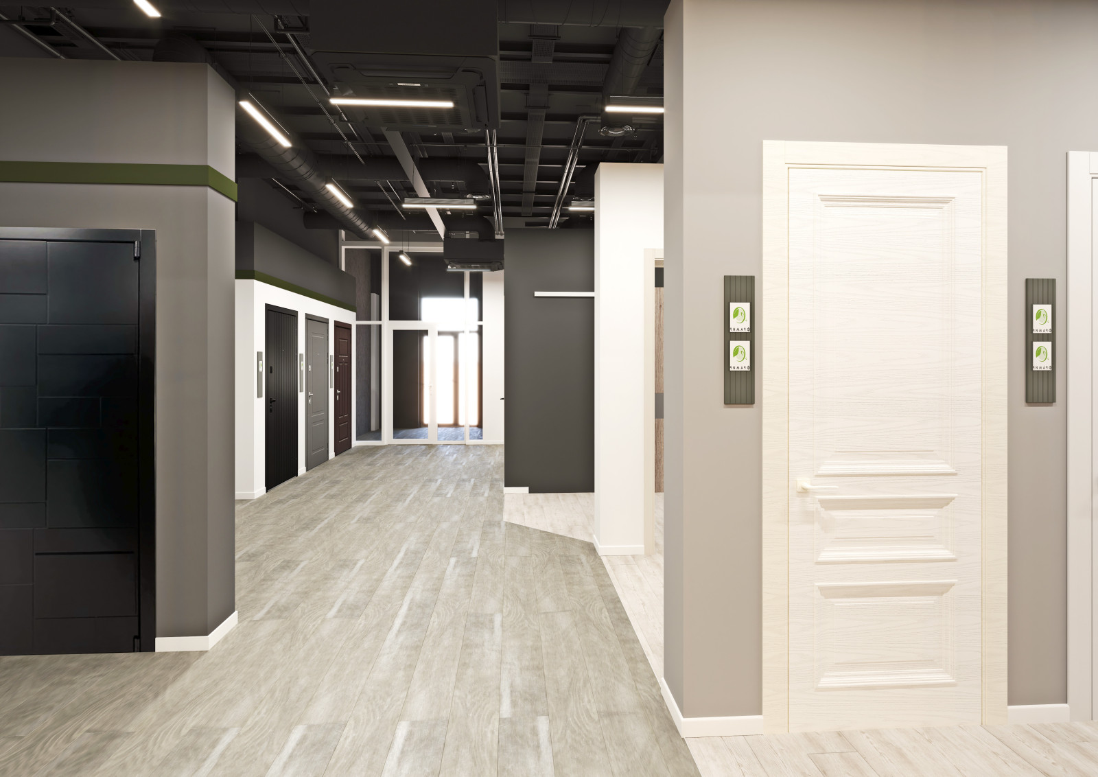 Дизайн салона дверей в Ростове