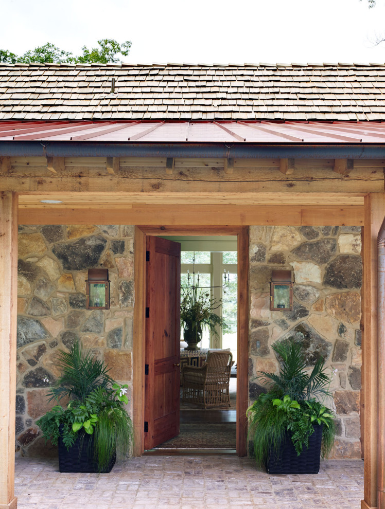 Flower Showhouse at Brierfield Farm - Farmhouse - Porch - Birmingham ...